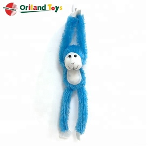 Đỏ hồng dài cánh tay dễ thương thú nhồi bông mềm fluffy sang trọng treo khỉ đồ chơi - Product Image 2