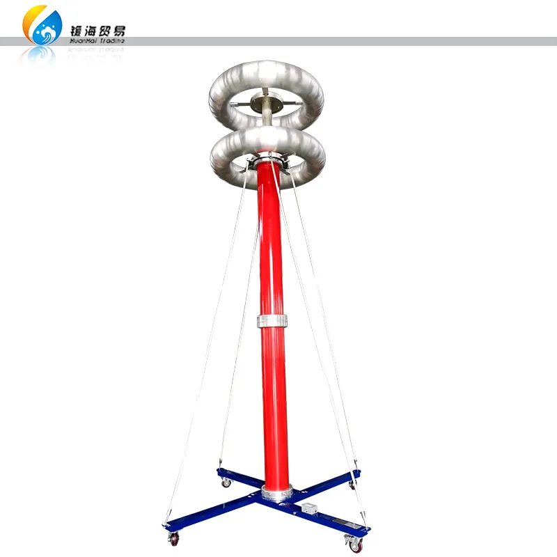 High Voltage Capacitor Divider Non-PD Coupling Capacitance and Voltage Divider