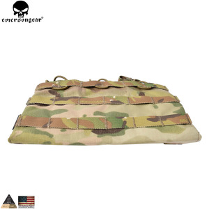 EMERSONGEAR 5,56 Triple Open Top Mag Pouch tactical combat Molle out Bag magazine Mag holder Multicam Coyote brown - Product Image 6