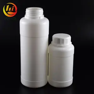 Toptan 500ml HDPE şişe sabotaj halka kap 250ml beyaz plastik HDPE şişe 8oz 16oz 1000ml