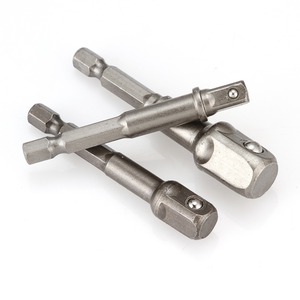 3 Cái Phụ Kiện Dụng Cụ Điện Bộ Chuyển Đổi Ổ Cắm Mở Rộng Đai Ốc Vuông Thổi Cát Thân Lục Giác 1/4 ''3/8'' 1/2'' - Product Image 3