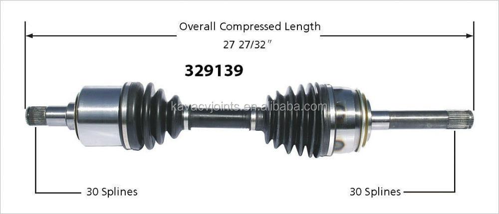 FRONT DRIVE AXLE 43430-60040/60020/60030/60050 for Toyota