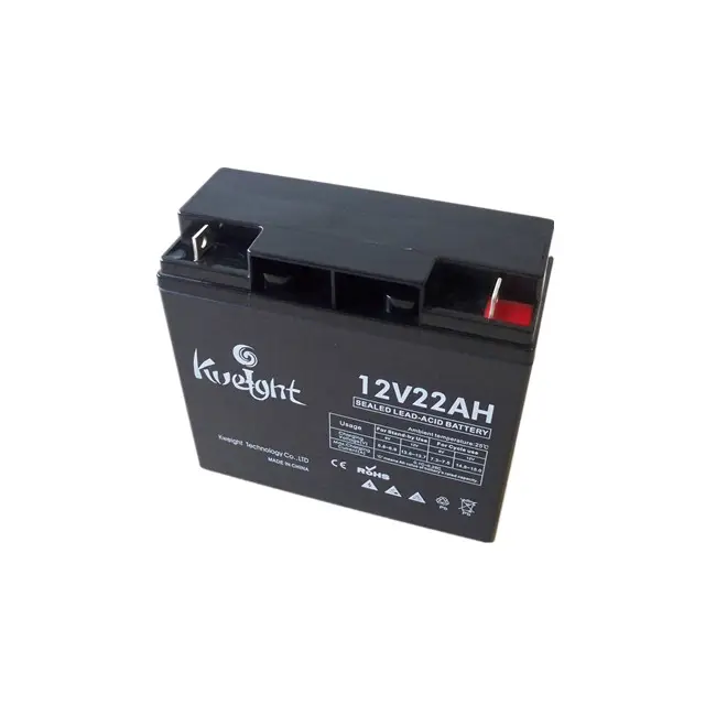 VRLA無料メンテナンスバックアップ電源バッテリー12V22Ah UPS用ソーラーストレージ鉛蓄電池