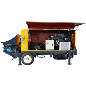 <span class=keywords><strong>Pompe</strong></span> à béton diesel pour remorque, pour matériaux de 30 mm - Product Image 3