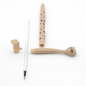 Écriture Bureau École Enfants <span class=keywords><strong>Mignon</strong></span> Kawaii <span class=keywords><strong>Chat</strong></span> de <span class=keywords><strong>Dessin</strong></span> Animé de Stylo 0.5mm Aiguille Pointe <span class=keywords><strong>Noir</strong></span> Encre Gel Stylos - Product Image 6