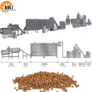 Bangladesh peces flotando máquina de alimentación accionado por correa acuáticos pellet feed línea de producción - Product Image 2