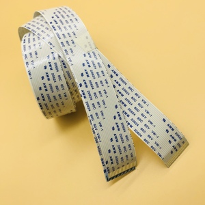 Câble adaptateur FFC en cuivre étamé avec gaine en silicone/PVC, pas de 0,5 mm/0,54 mm/0,7 mm/1,27 mm/0,8 mm pour connexion PCB - Product Image 2