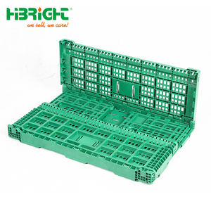 Collapsible Plastic Farm Folding <strong>Box</strong> Vegetable &amp; Fruit <strong>Crate</strong> Boxes - Product Image 4
