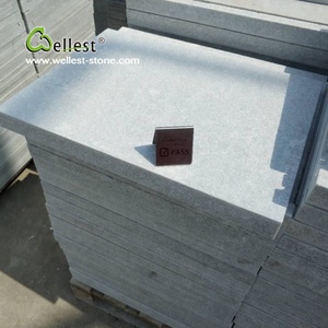 Vente flash : <span class=keywords><strong>dalle</strong></span> de <span class=keywords><strong>terrasse</strong></span> de piscine en <span class=keywords><strong>granit</strong></span> blanc pur, bord carré, 60 - Product Image 4