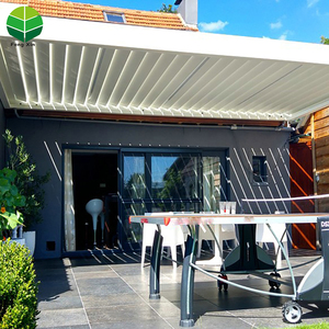Handelsverzekering Openen En Sluiten Dak Louver Tuinhuisje Pagola Metalen Aluminium <span class=keywords><strong>Pergola</strong></span> Tuin Decoraties Zwembad Etc - Product Image 4
