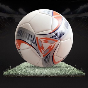 Pelotas <span class=keywords><strong>de</strong></span> fútbol <span class=keywords><strong>de</strong></span> pvc, baratas, logotipo personalizado con impresión <span class=keywords><strong>de</strong></span> cosido a máquina, a granel - Product Image 1