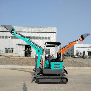 1.8 Tonnes <span class=keywords><strong>Mini</strong></span> <span class=keywords><strong>Pelle</strong></span>/seau Capacité 0.05-0.08m3 Terre Machines En Mouvement avec le bulldozer - Product Image 1