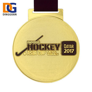 Médaille de Muay <span class=keywords><strong>Thai</strong></span> 3D personnalisée plaquée or avec cordon de ruban de sublimation - Product Image 2