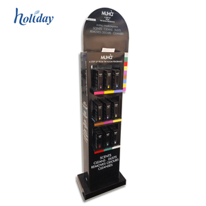 Negozio di vendita al dettaglio di promozione cartone da pavimento led display rack - Product Image 1