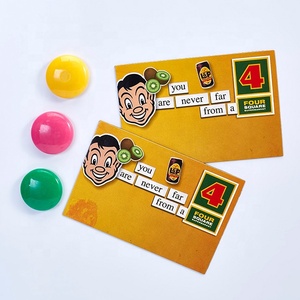 Aimant de réfrigérateur personnalisable pour cartes de visite, autocollant magnétique de taille moyenne, forme de logo, différents styles pour cadeaux promotionnels - Product Image 2
