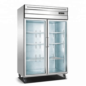 Réfrigérateur de cuisine à <span class=keywords><strong>2</strong></span> <span class=keywords><strong>portes</strong></span> à température unique nouveau style Réfrigérateur commercial à double porte vertical pour restaurants - Product Image 3