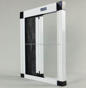 Venta caliente aluminio plisado de la puerta de la pantalla - Product Image 1