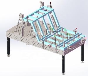 Nouvelle conception de tables de soudage 3D, table de fixation, table de soudage, table de gabarit pour pièces en cours de travail, pinces - Product Image 1