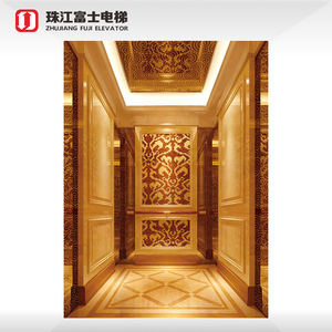 Bangunan Komersial Zujiangfuji Lift Penumpang, Lift Penumpang Lift 1000 Kg - Product Image 6