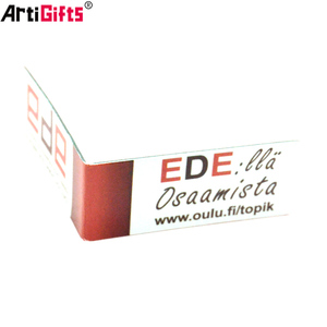 In bianco di Stampa In Metallo Logo Libro di <span class=keywords><strong>mark</strong></span> ,Souvenir Ologramma In Acciaio Inox Coreano 3d Magnete Segnalibro - Product Image 3