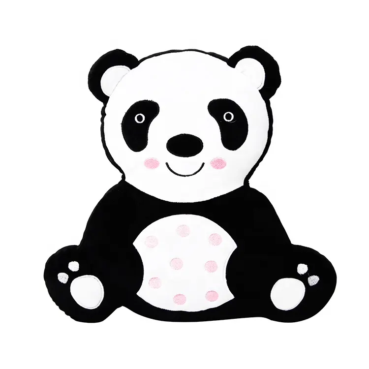Enfants Cadeau Canapé Dossier oreiller Mignon Panda en peluche oreiller Panda Ours Coussin