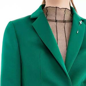Wholesale Suits <strong>Women</strong> Ladies Casual <strong>Grey</strong> Coat Suits for <strong>Women</strong> Suit <strong>blazer</strong> - Product Image 3