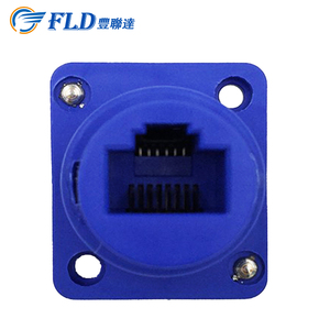 Plásticos de Ingeniería <span class=keywords><strong>RJ45</strong></span> toma de señal directa IP44 señal led conectores - Product Image 6