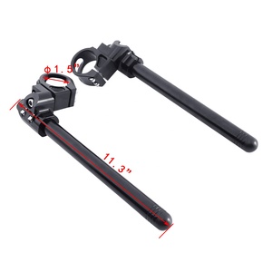 Manillar con clip de 38 mm compatible con Kawasaki ZX600 Ninja 600R 85-92 ZX750 89-92 Yamaha <span class=keywords><strong>FZR</strong></span> 400/600CC 89-96 Piezas de motocicleta XF-1418-B - Product Image 4