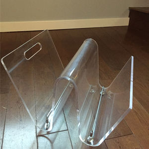 מותאם אישית מודרני ברור אקריליק מדף אחסון מגזין W פייברגלס מגזין תצוגת Stand מחזיק עבור חנויות - Product Image 6