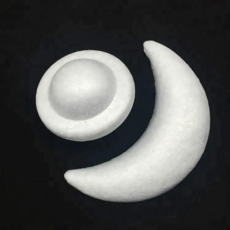 STYROFOAM MOON untuk Dekorasi Kerajinan POLYFOAM