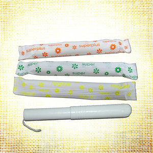 Produits d'hygiène féminine en gros Tampons en coton biologique Tampons applicateurs pour flux abondant - Product Image 4