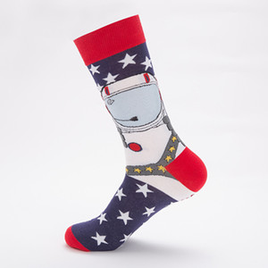 5 colores taza de cerveza sandía astronauta maíz <span class=keywords><strong>pasta</strong></span> tiempo de vida de hombre de la calle de calcetines 2019 - Product Image 5