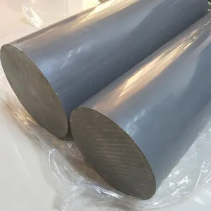 Kundenspezifische kunststoff material stangen tough hard pvc stange runde kunststoff bar