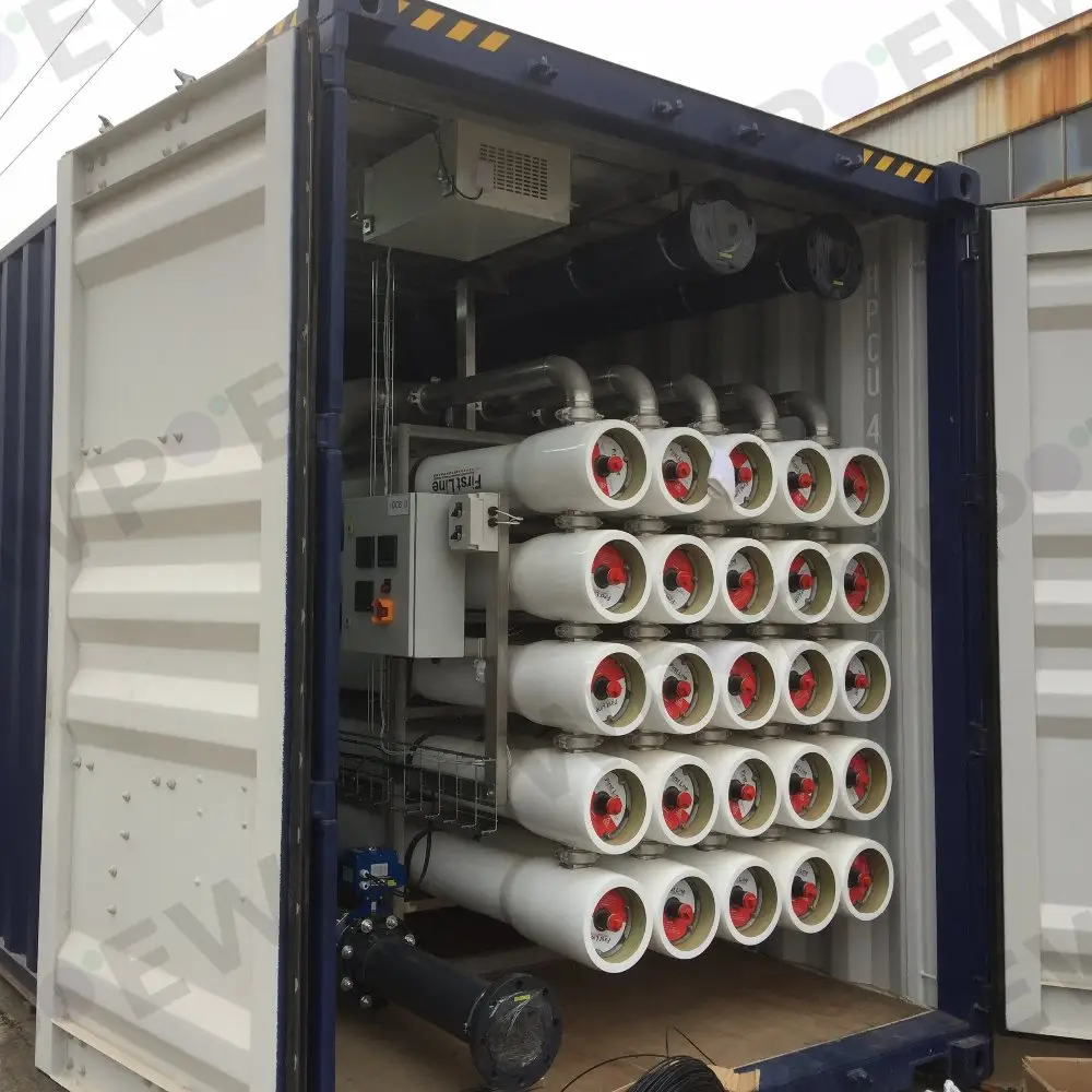 Containerized Ultra Filtratie Systemen en Reverse Osmose Planten