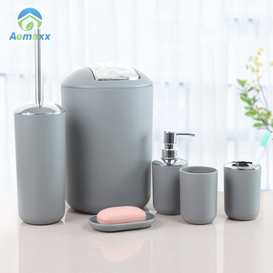 Vendita calda di alta qualità marrone completo di <span class=keywords><strong>plastica</strong></span> <span class=keywords><strong>bagno</strong></span> <span class=keywords><strong>set</strong></span> <span class=keywords><strong>accessori</strong></span> da <span class=keywords><strong>bagno</strong></span> di <span class=keywords><strong>plastica</strong></span> accessorio per il <span class=keywords><strong>bagno</strong></span> <span class=keywords><strong>set</strong></span> completo - Product Image 6