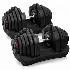 5-40キロSet SelectableとDial 15 Different Weights Adjustable Dumbbells