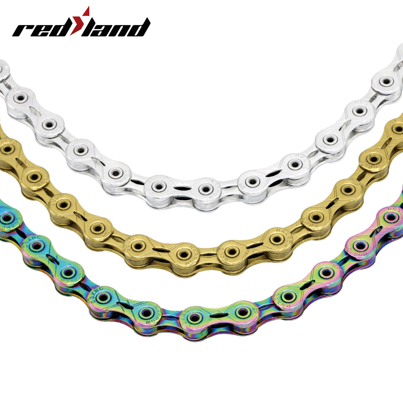 Mountain bike 10 11 12 Speed chain1/2&quot; x11/128&quot; hollow out bicycle chain with connecting pin