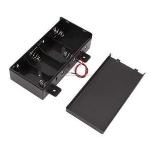 4x1,5 V D Größe (<span class=keywords><strong>UM</strong></span>-1 * 4) Batterie Halter w Schiebedeckel - Product Image 1