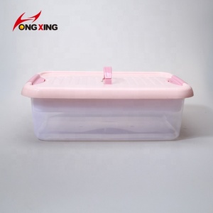Contenedor de Almacenamiento de Plástico con Compartimento Interior, <span class=keywords><strong>Caja</strong></span> de Almacenamiento de Ropa Debajo de la Cama para Dormitorio, Organizador de Ropa Interior, <span class=keywords><strong>18</strong></span> <span class=keywords><strong>Litros</strong></span> - Product Image 2