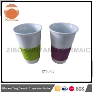 Diseño moderno <span class=keywords><strong>en</strong></span> forma de corazón 300 ml taza de café - Product Image 5