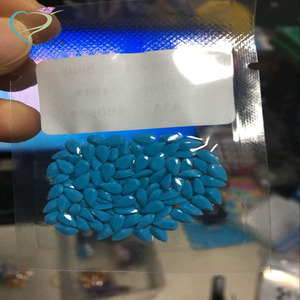 Nhà Máy Ngô Châu Bán Buôn Kim Cương Cắt 3X5Mm Lê Nano Ngọc Lam - Product Image 2