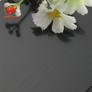 Venta caliente laminado en frío 4X8 rayita negro hoja de acero inoxidable - Product Image 4