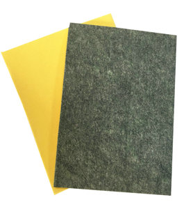 China Shoe Material Factory Making <strong>Non</strong> <strong>Woven</strong> <strong>Insole</strong> <strong>Board</strong> with Yellow EVA Foam - Product Image 1