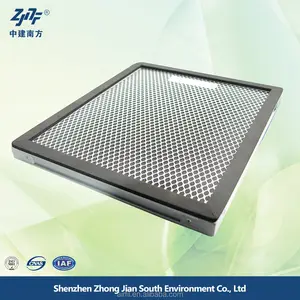 Panal coconet aluminio activado filtro de aire