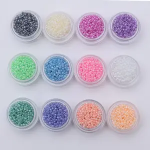 YiWu 8/0 crystal glass seed beads for accessories,cheap seed bead in bulk