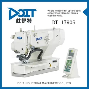 DT 1790 S/K Alta velocidade vestuário botão direto holing computadorizada industrial máquina de costura