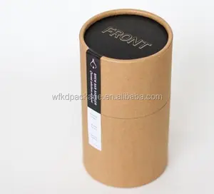 Custom design wholesale eco friendly round shape kraft paper cardboard tube box for packaging