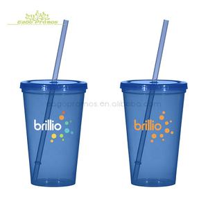 แก้วทัมเบลอร์ติดผนังสองชั้นพร้อมหลอดทำโลโก้ได้ตามต้องการ2024 2023เซี่ยงไฮ้ eago - Product Image 6