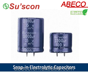 ตัวเก็บประจุแบบอิเล็กโทรไลต์แบบ Snap-in HZ 350V 47000uF - Product Image 3