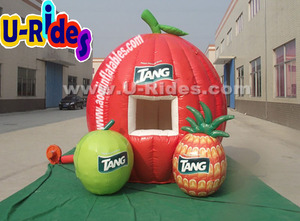Precios de fábrica, cabina inflable personalizada para fiestas, cabina inflable para concesión de entradas, carpa para publicidad - Product Image 2